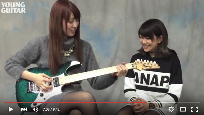 LoVendoЯ 魚住有希＆宮澤茉凜 所有ギター解説動画『私達の“宝物”をお見せします！』