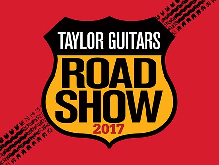 “Taylor Guitars Road Show 2017”が全国５ヵ所で開催！
