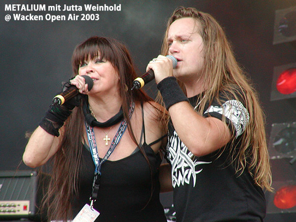 METALIUM mit Jutta Weinhold @ Wacken Open Air 2003
