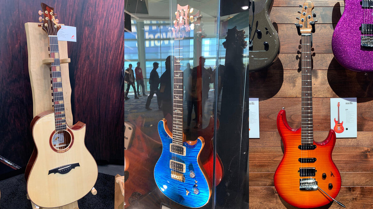 PRS代表モデルの記念＆プロトタイプ、国産ギターの最新モデル etc.［NAMM2020 DAY 2：ギター３］ – YOUNG GUITAR