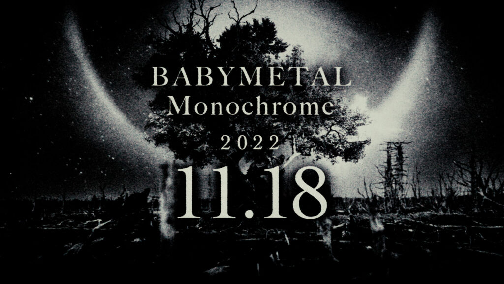 BABYMETAL Monochrome Teaser 2画像