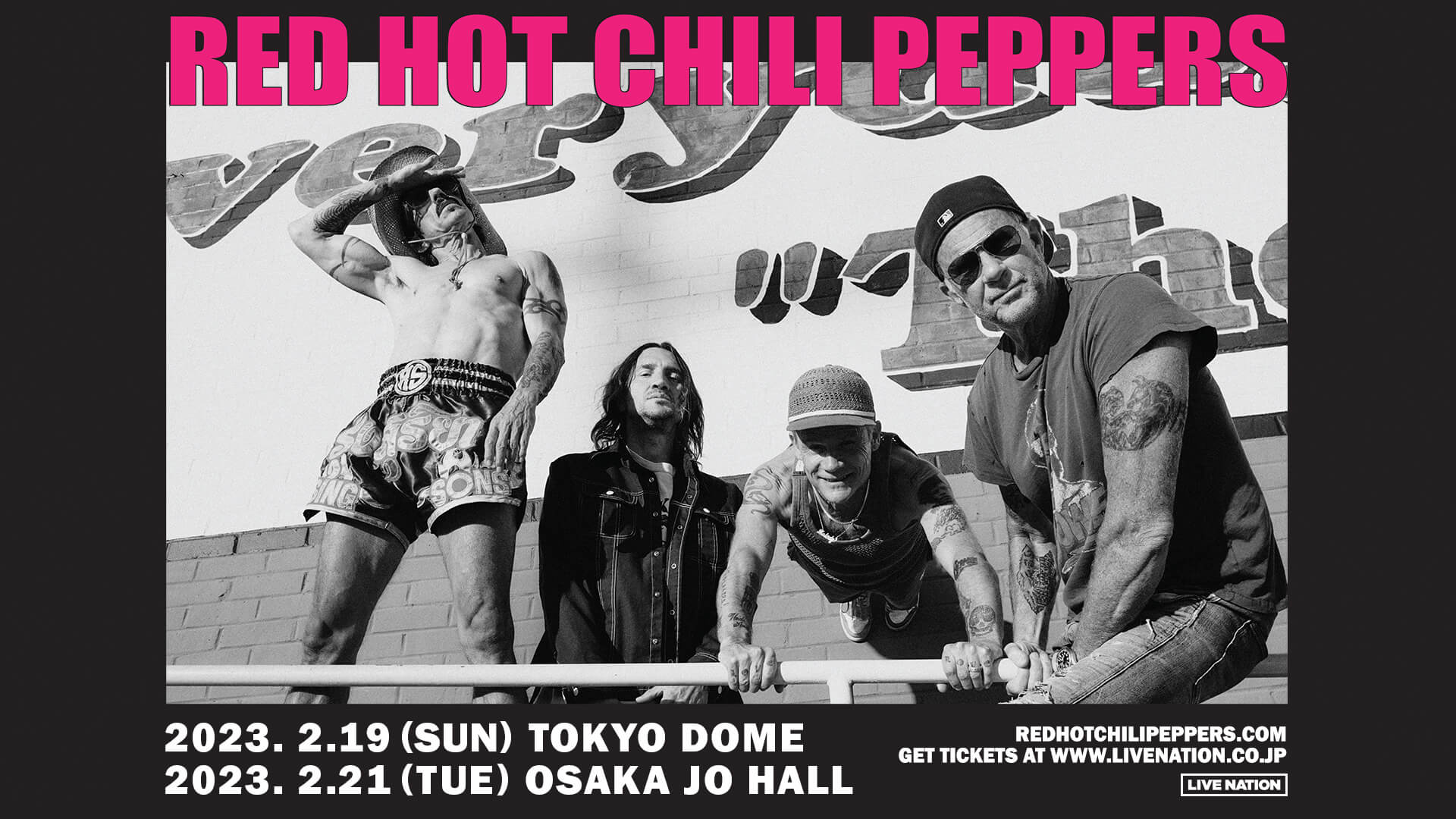 Red Hot Chili Peppers レッチリ 2023 ポスター - 海外アーティスト