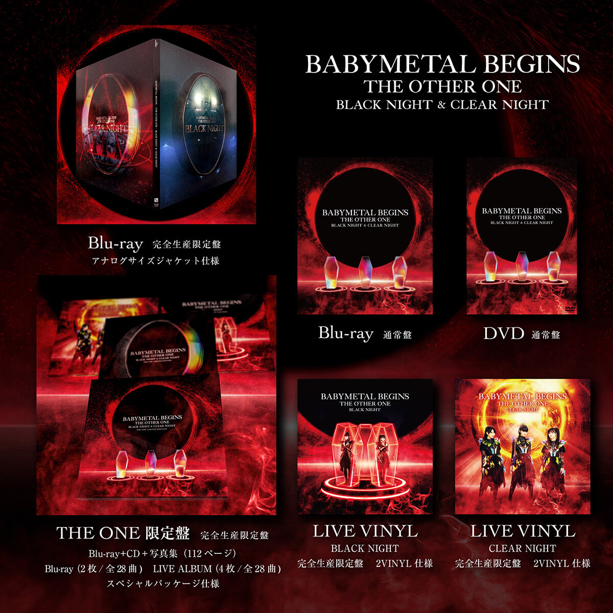 BABYMETAL BEGINS (THE ONE限定盤）DVD