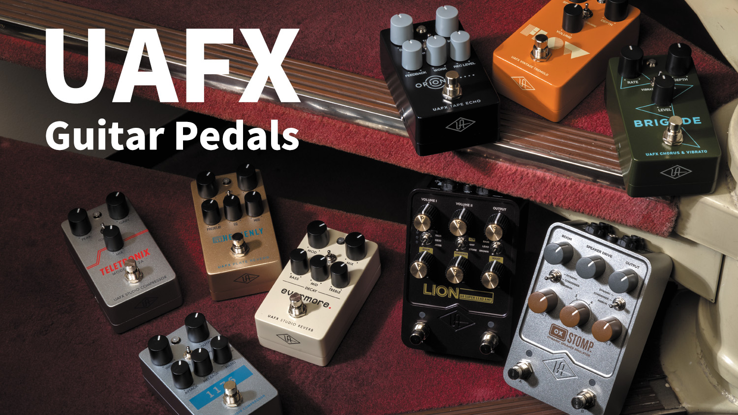 動画：UAFXペダル9機種をPABLOが徹底試奏！ – YOUNG GUITAR