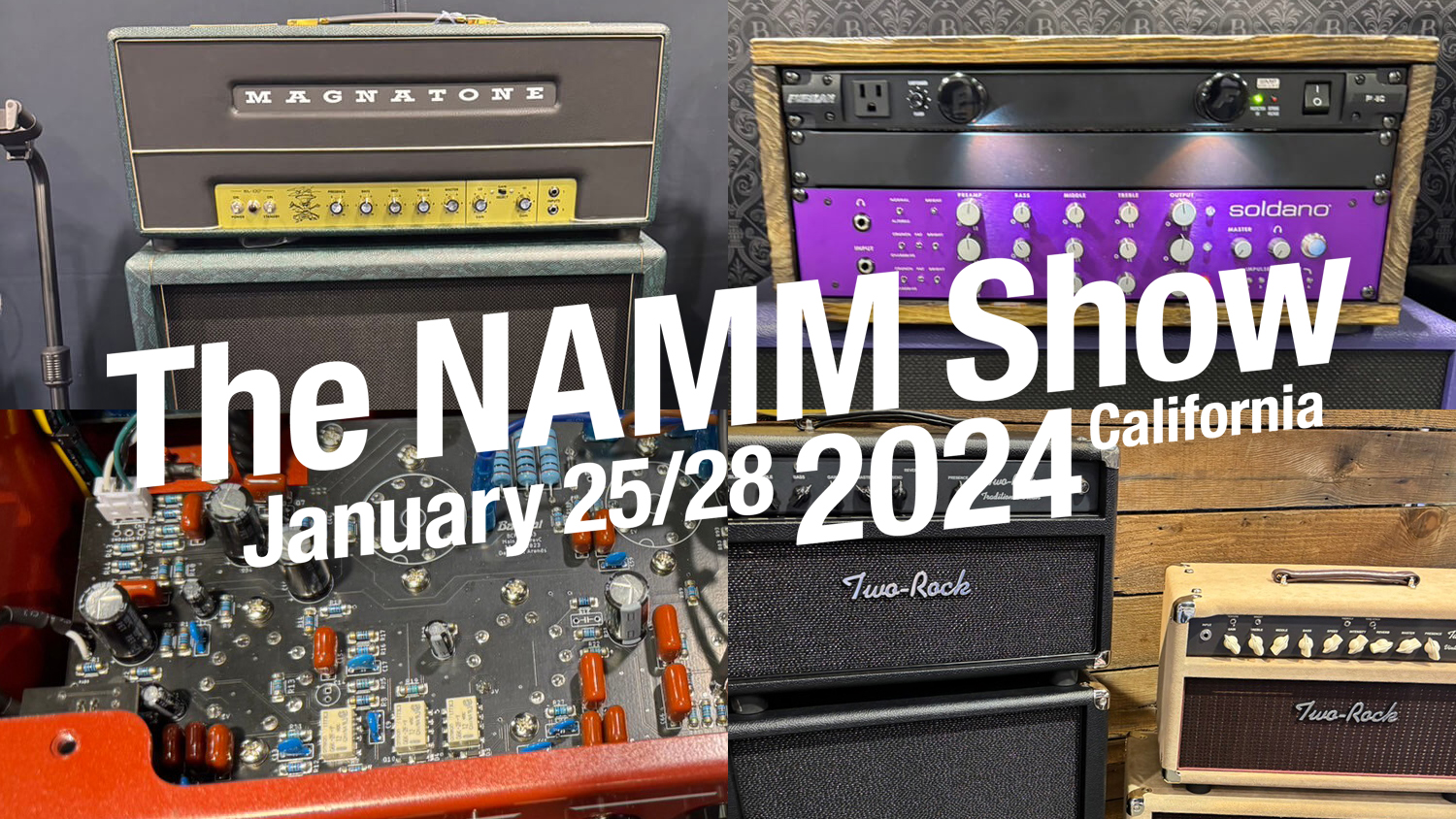 NAMM2024 １日目 アンプ – YOUNG GUITAR