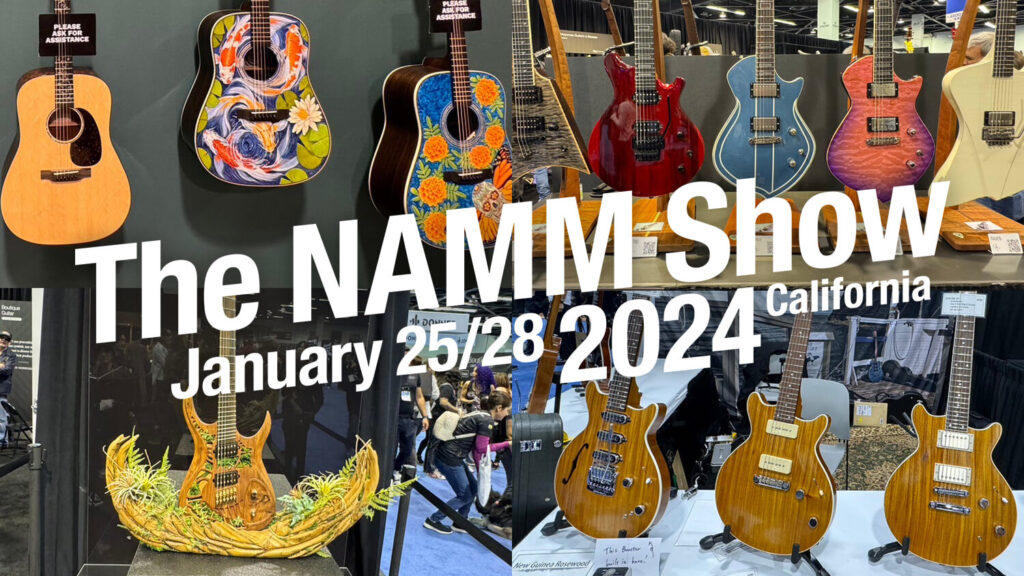 NAMM2024 ３日目　ギター