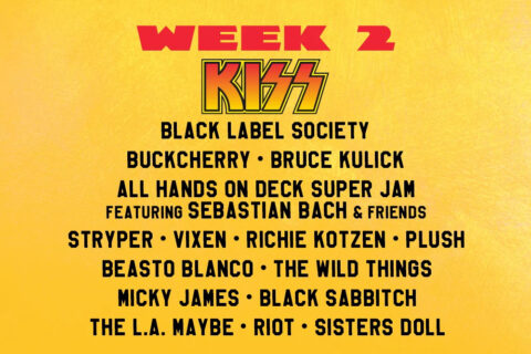 KISS KRUISE 2022 WEEK 2 ラインナップ