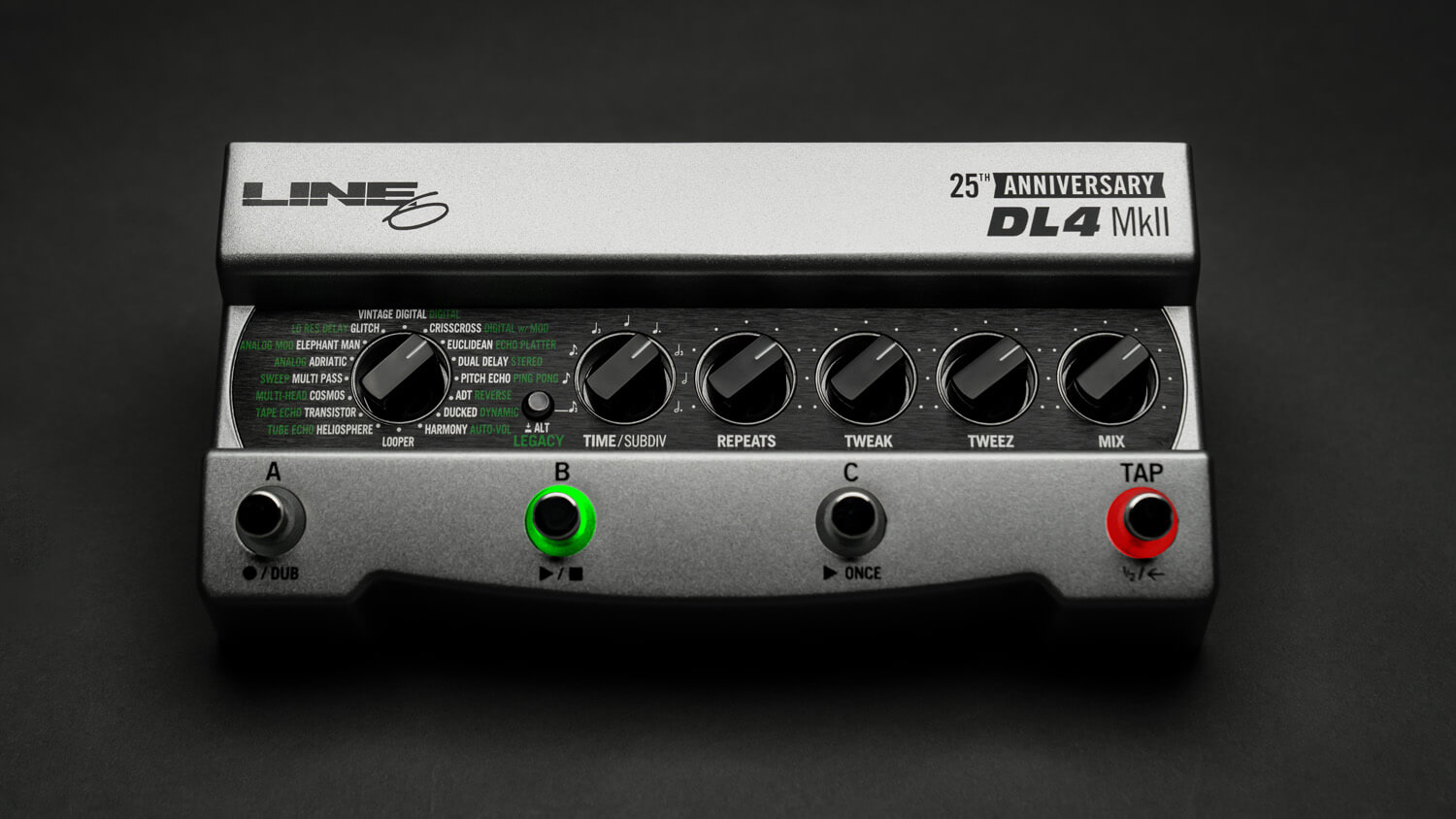 Line 6ディレイ名機に25周年記念版が数量限定登場 – YOUNG GUITAR