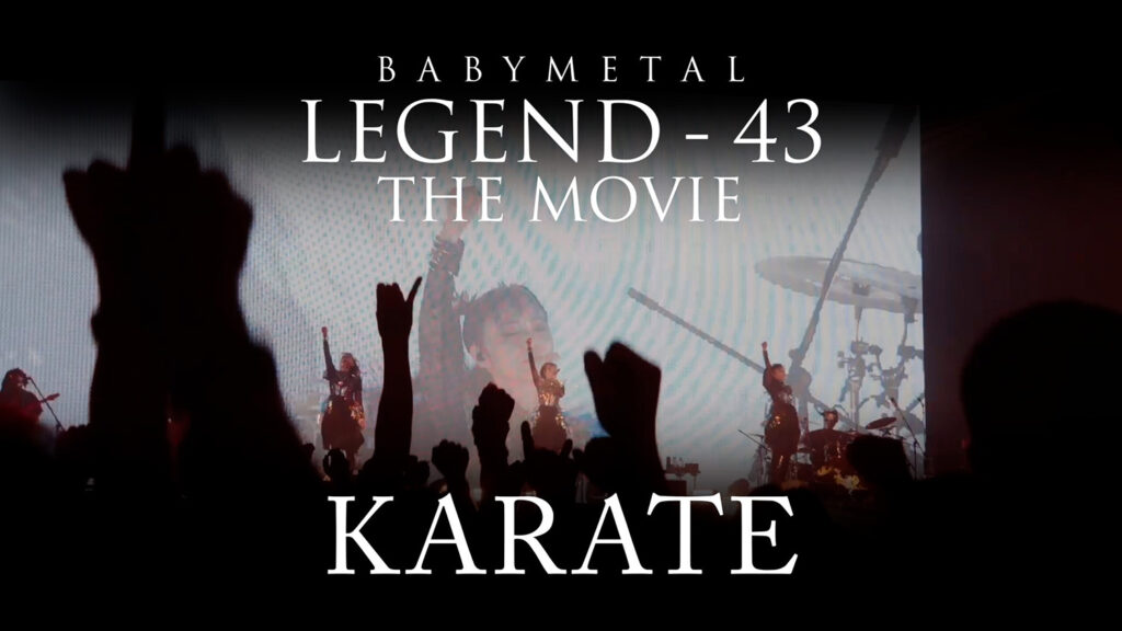 BABYMETAL「KARATE」ライヴ映像が公開