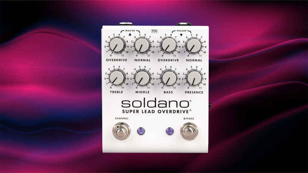 SLO-100サウンドを足元で操作！ ソルダーノ SLO PLUS Pedal
