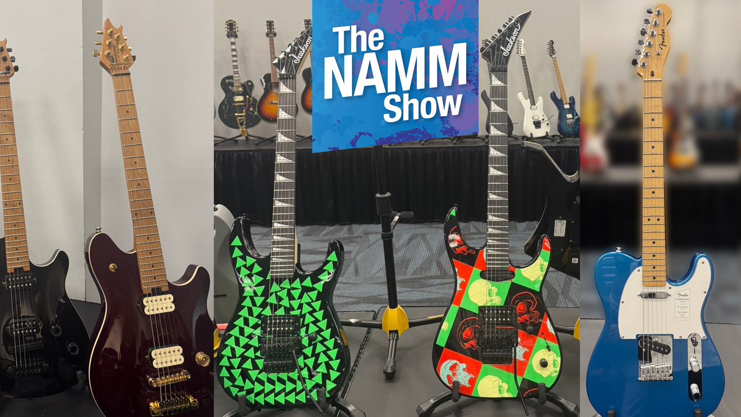 フェンダー、ジャクソン、EVH、シャーベル、グレッチ NAMM2025 – YOUNG