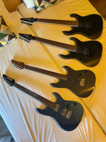 アイバニーズ使用ギター