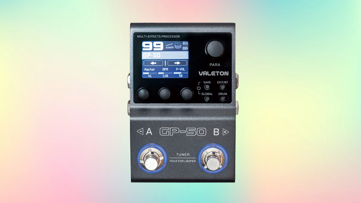 VALETON “GP”シリーズがペダル化！ GP-50 – YOUNG GUITAR