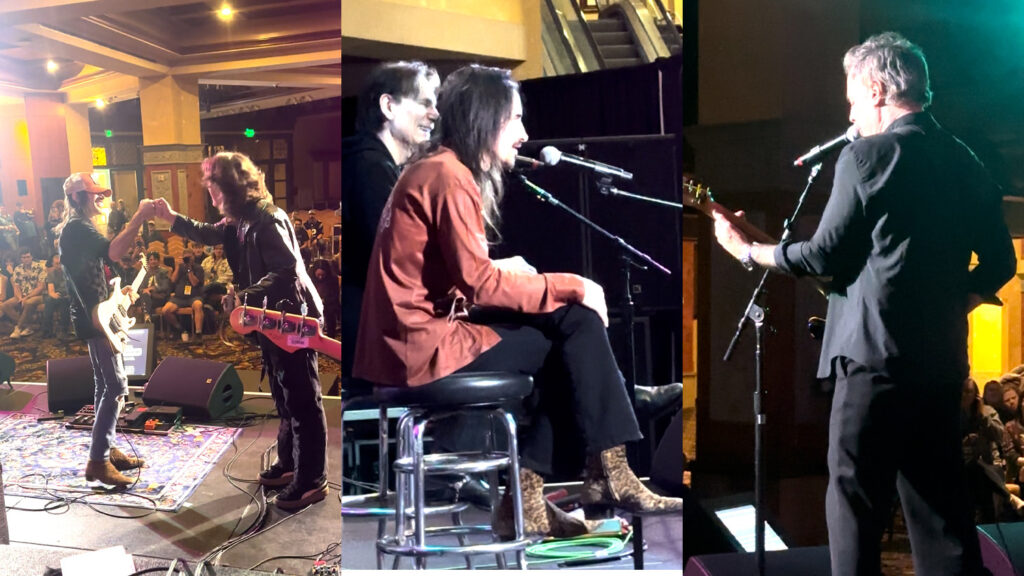 ヌーノ主催ギター・キャンプ“Six String Sanctuary”をデレク・シェリニアンがレポート！