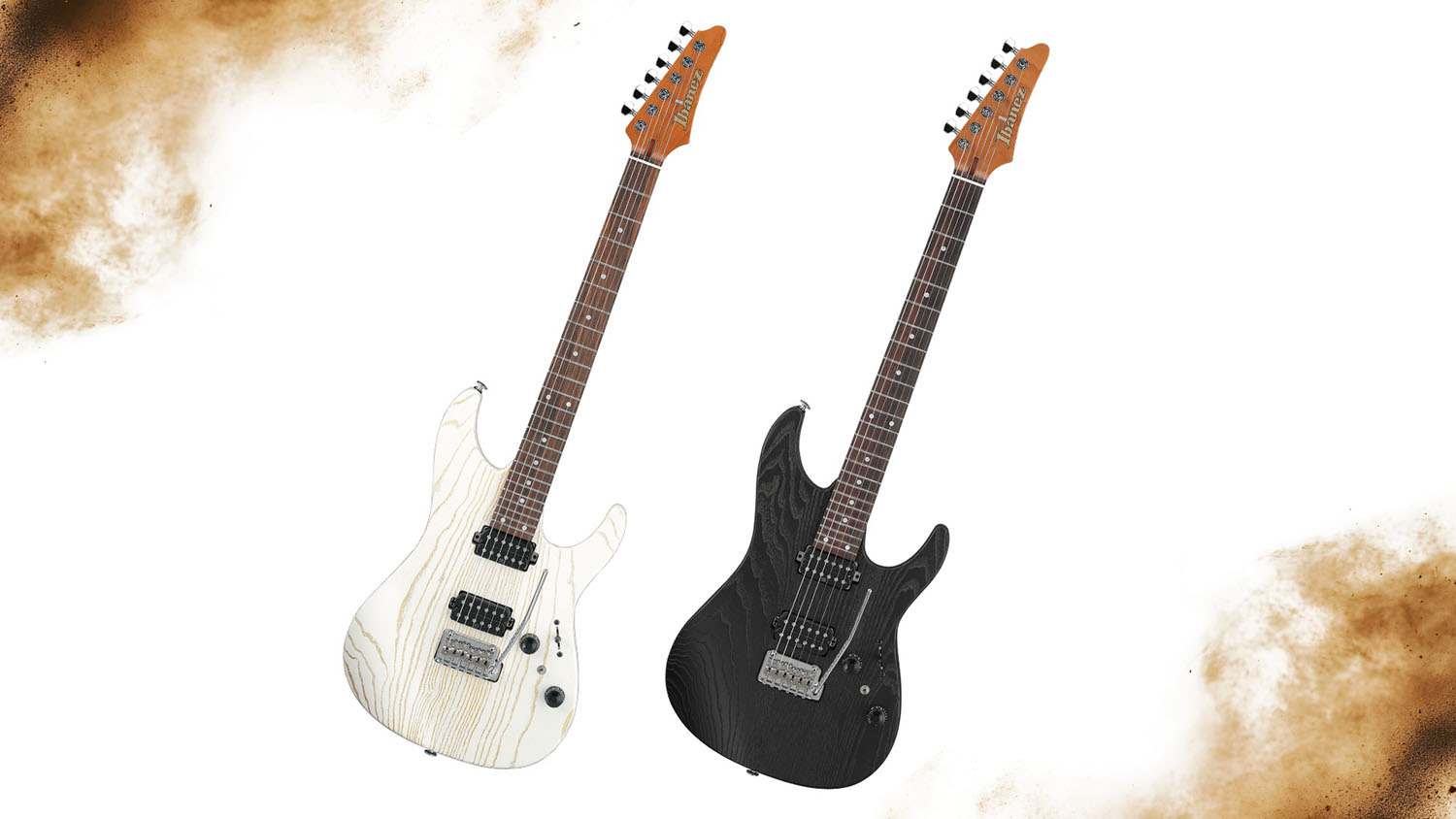 Ibanez アッシュ材の豪快な杢目を堪能できるAZ – YOUNG GUITAR
