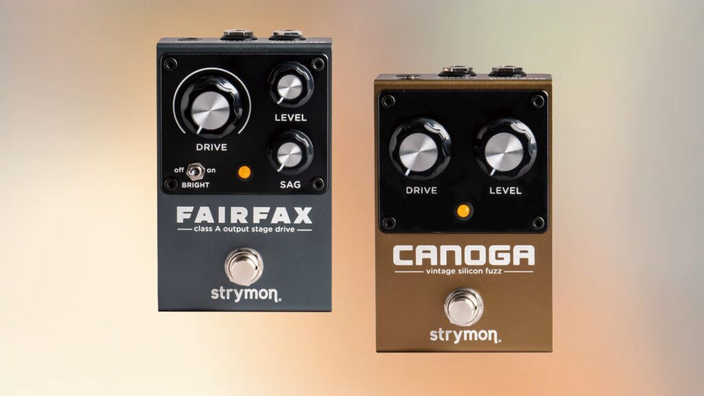 ストライモン初のアナログ・ペダル登場！　FAIRFAX & CANOGA