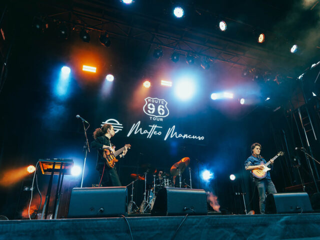 マッテオ・マンクーゾ バンド GREENROOM FESTIVAL ステージ