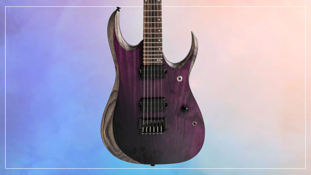 Ibanez、重低音が明瞭に響く673mmスケール・ギター！ RGD621AH-MNF