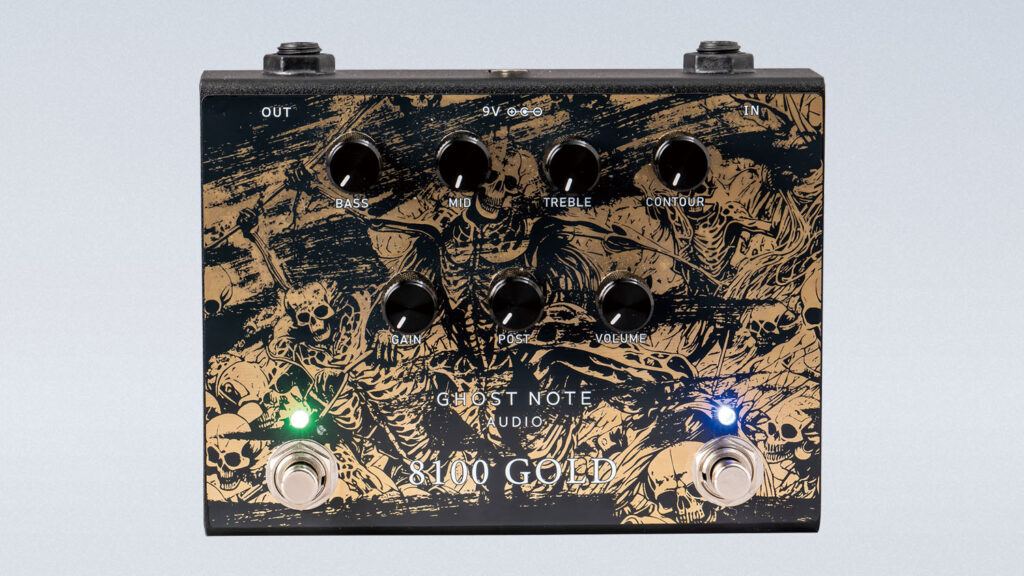 ’90sハイブリッド・アンプをペダルで再現! Ghost Note Audio | 8100 GOLD