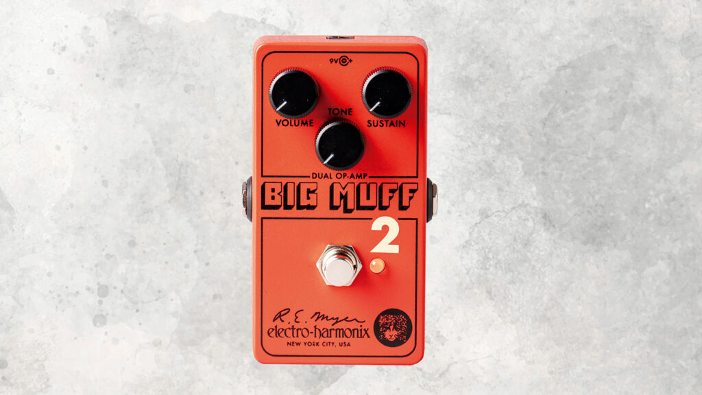 ファズの名機がデュアル・オペアンプ仕様で蘇る! Electro Harmonix Big Muff Pi 2