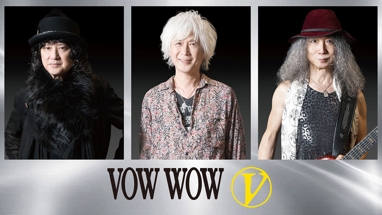VOW WOW『V』40周年、武道館を含むツアーが決定 – YOUNG GUITAR